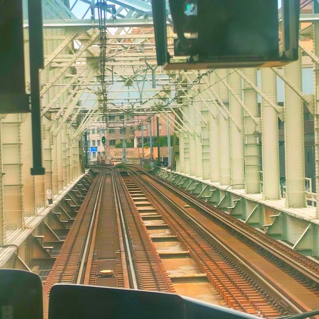 隅田川橋りょう/線路面