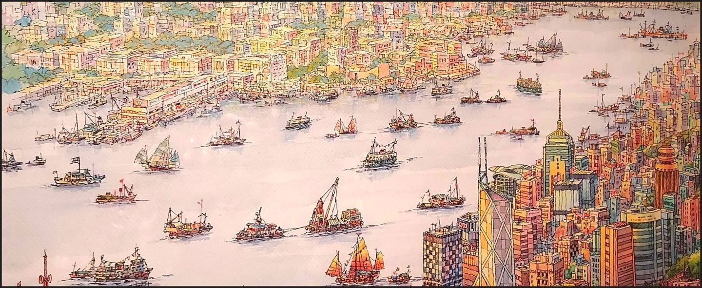 Victoria Harbour/Hong Kong