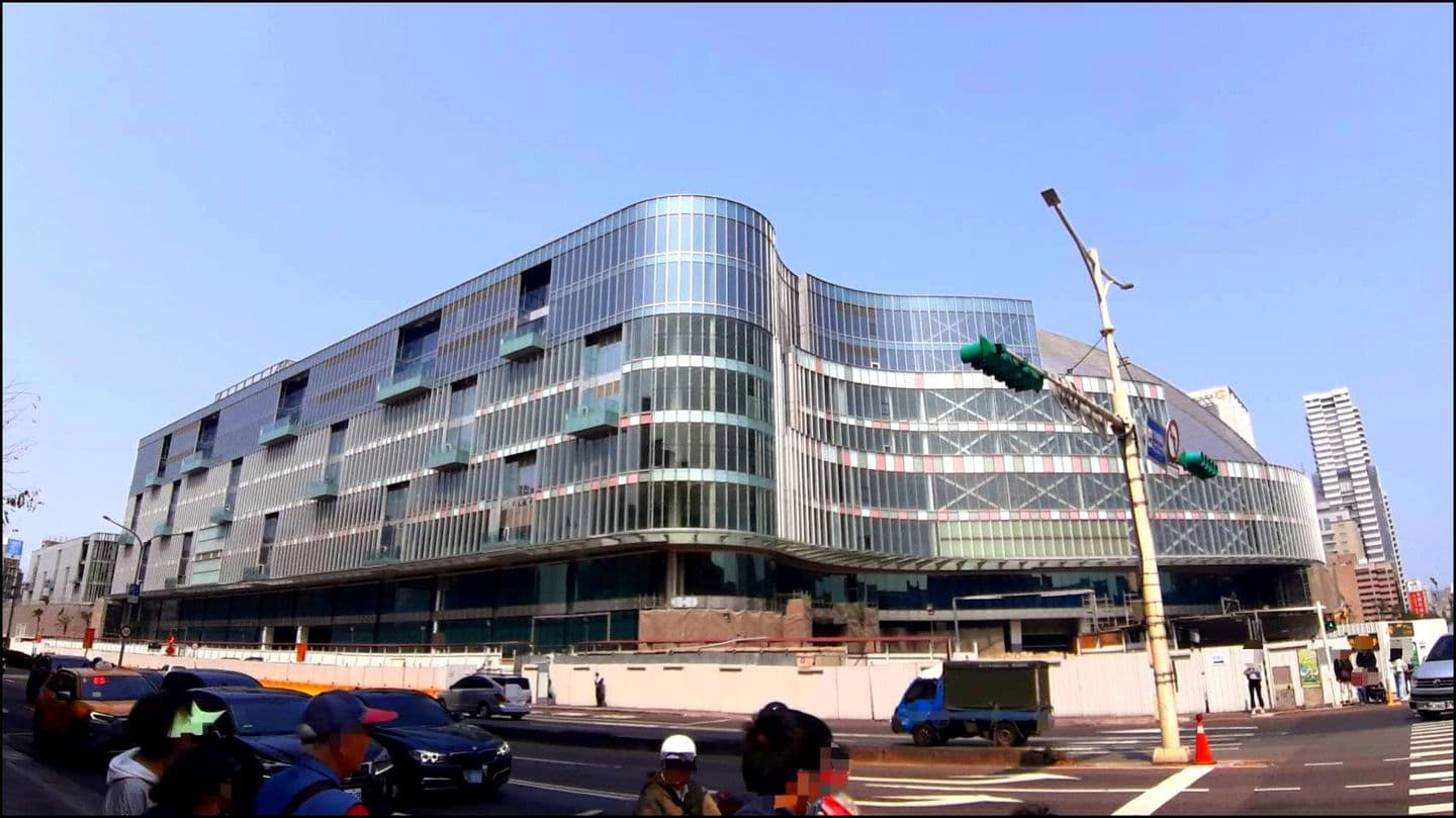 台北ドーム/台北大巨蛋/2021年４月/後部