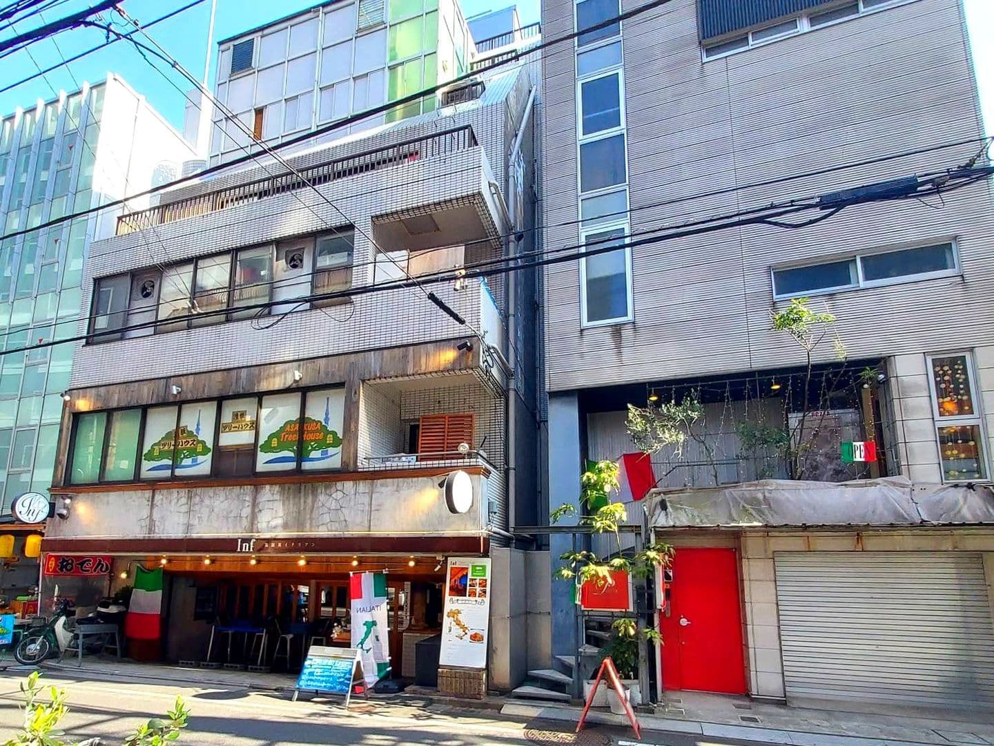 隅田川イタリアンinfとPOZZA/東京都台東区駒形